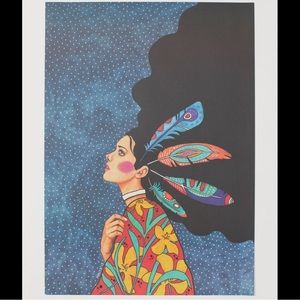 Limited Edition Art Poster by Hülya Özdemir